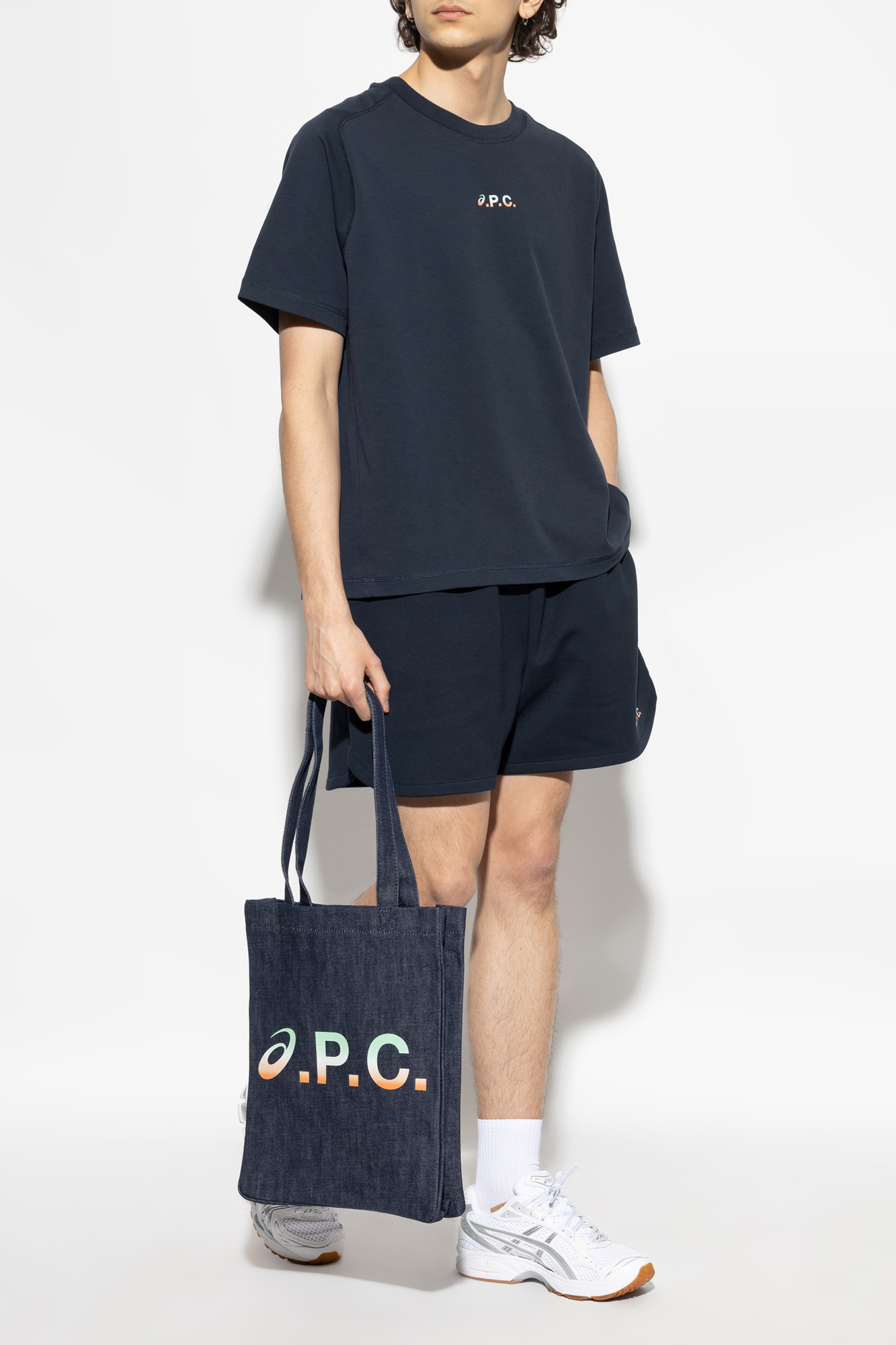 ASICS×A.P.C. (L size) Biały Asics x A.P.C. A.P.C. - Vitkac Polska